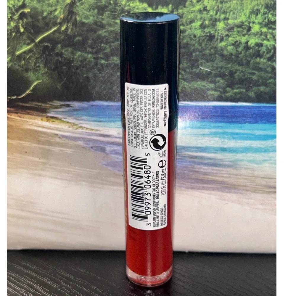 Revlon Super Lustrous The Gloss 247 Desert Spice Red‎ Brown Lip Gloss 0.13oz NEW
